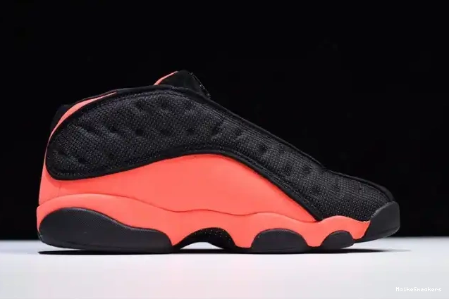 MaikeSneakers 13 Infrared Low Air AT3102-006 x Black Jordan Clot 0512